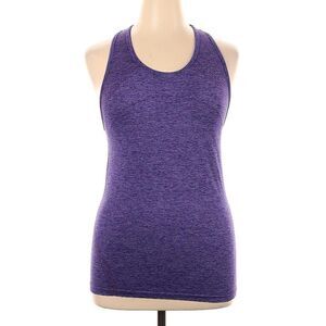 Gap Fit Purple Stretchy Racerback Tank Top